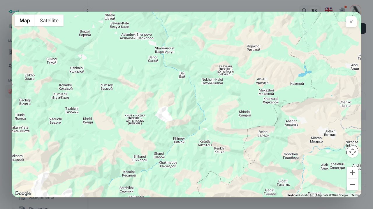 Zones map viewer