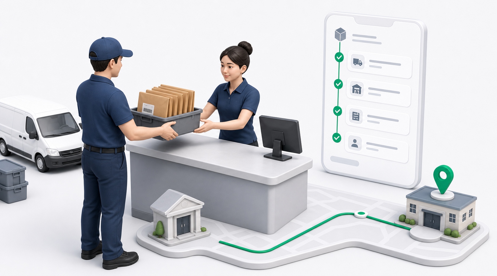 Driver handoff and manifest history